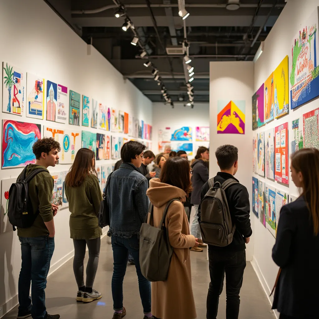 Exhibición de proyectos de estudiantes